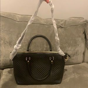 Gucci Guccissima Black Leather  Authentic